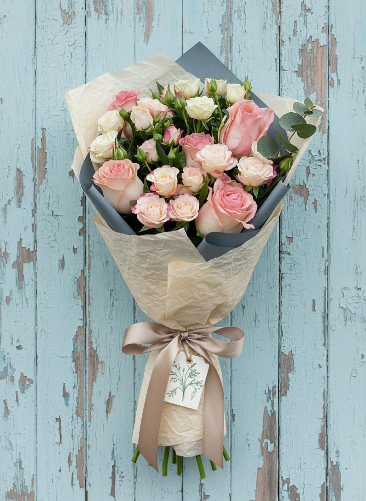 Букет цветов из: Розы в Ермаковской