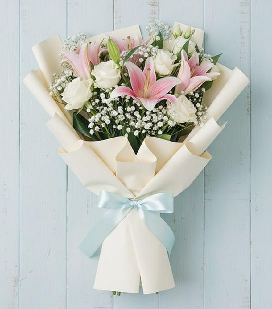 Букет цветов из: Лилии в Ермаковской