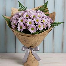 Букет цветов из:  Хризантемы в Ермаковской