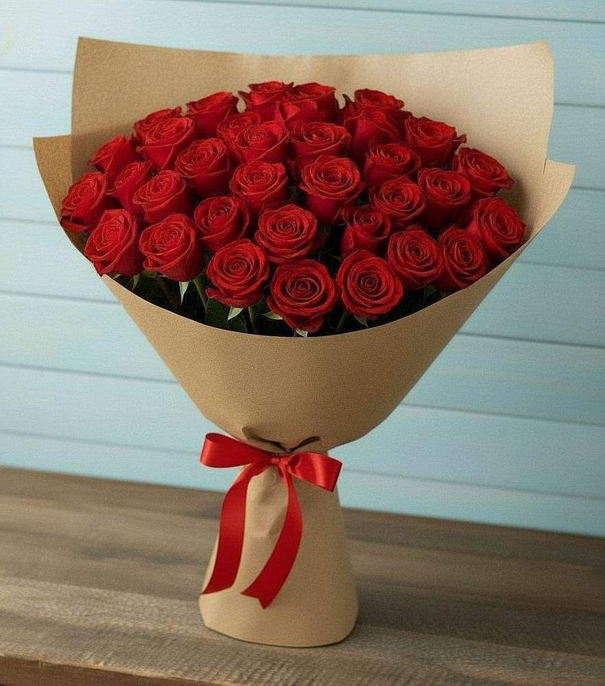 Букет Красные розы Милано в Ермаковской
