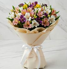 Букет цветов из:  Альстромерии в Ермаковской