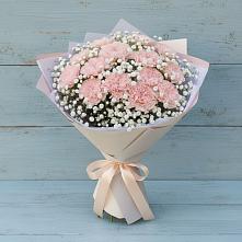 Букет цветов из:  Гвоздики в Ермаковской