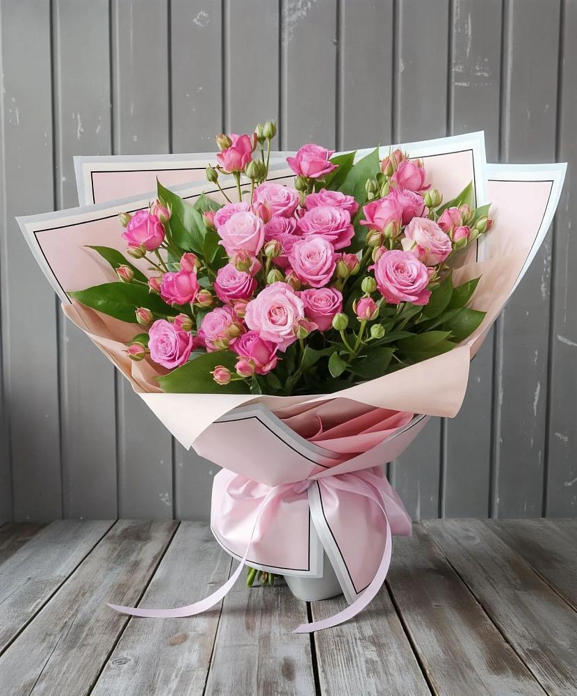Букет Розовый кустик в Ермаковской