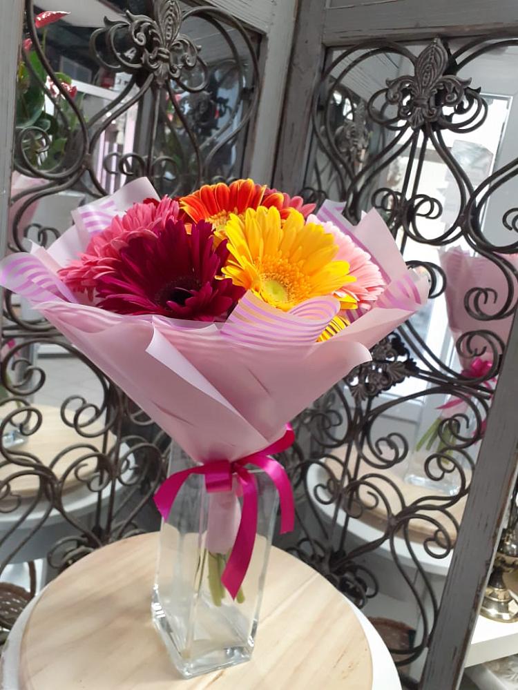 Букет цветов из: Герберы в Ермаковской