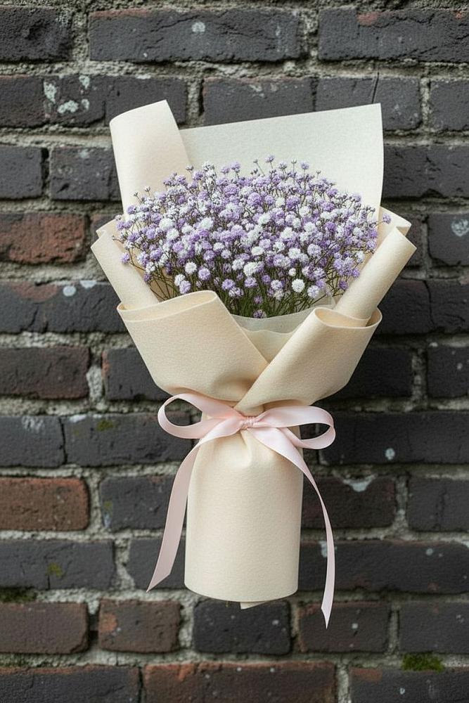 Букет цветов из: Гипсофила в Ермаковской