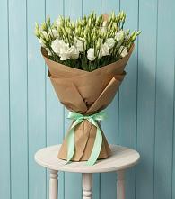 Букет цветов из:  Лизиантусы в Ермаковской