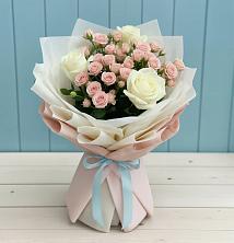 Букет цветов из:  Розы в Ермаковской