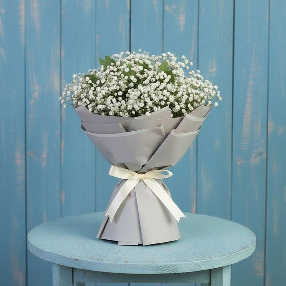 Букет цветов из: Гипсофила в Ермаковской