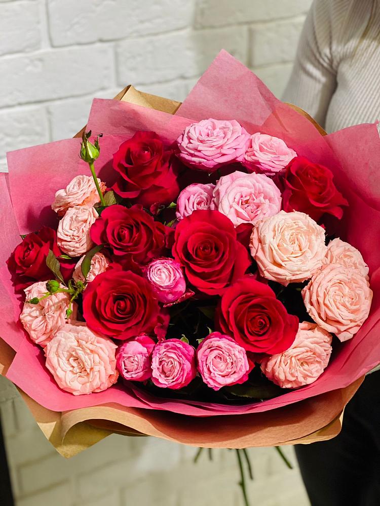 Букет цветов из: Розы в Ермаковской