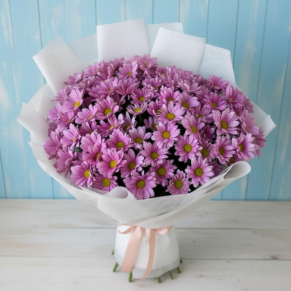 Букет цветов из: Хризантемы в Ермаковской