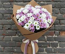 Букет цветов из:  Хризантемы #REPLACE_PRED# Ермаковской