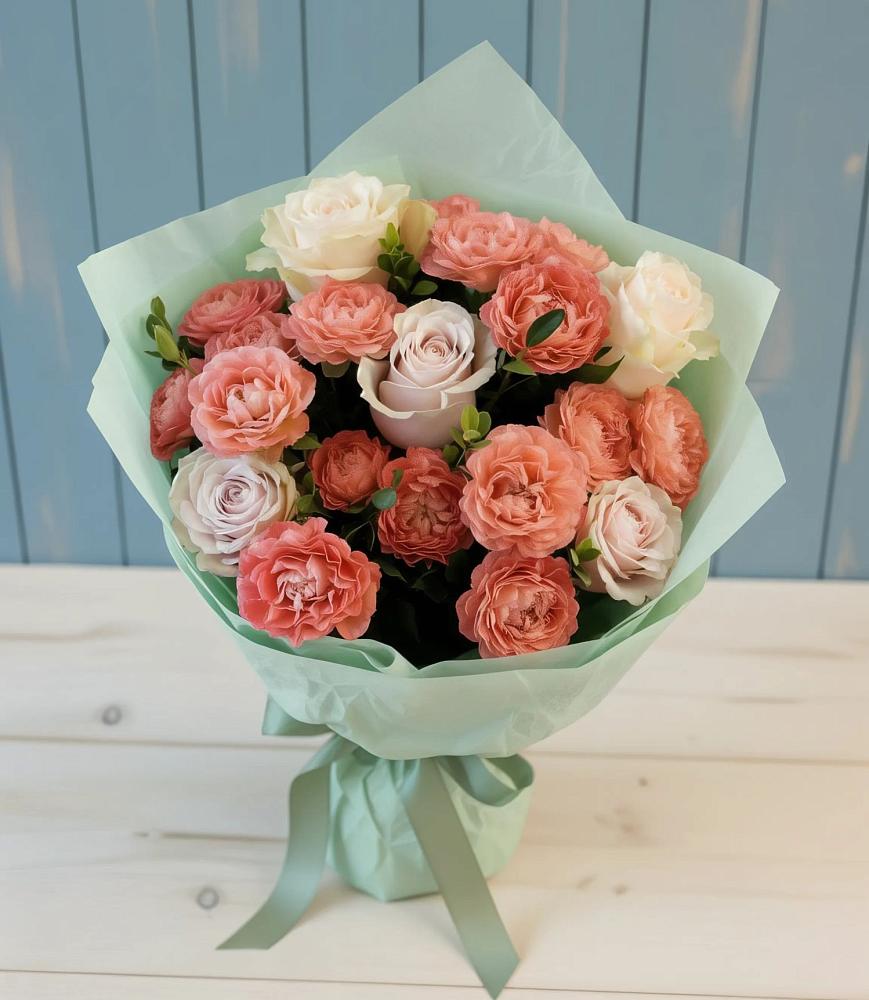 Букет цветов из: Розы в Ермаковской