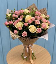 Букет цветов из:  Розы в Ермаковской
