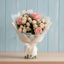 Букет цветов из:  Розы в Ермаковской