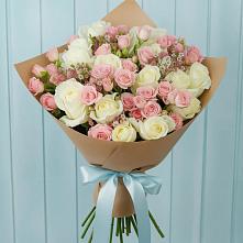 Букет цветов из:  Розы в Ермаковской