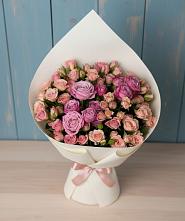Букет цветов из:  Розы #REPLACE_PRED# Ермаковской