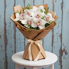 Букет цветов из:  Орхидеи и Розы в Ермаковской